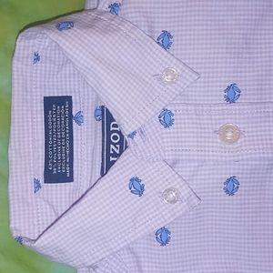 Izod kong sleeve Shirt Sz 8